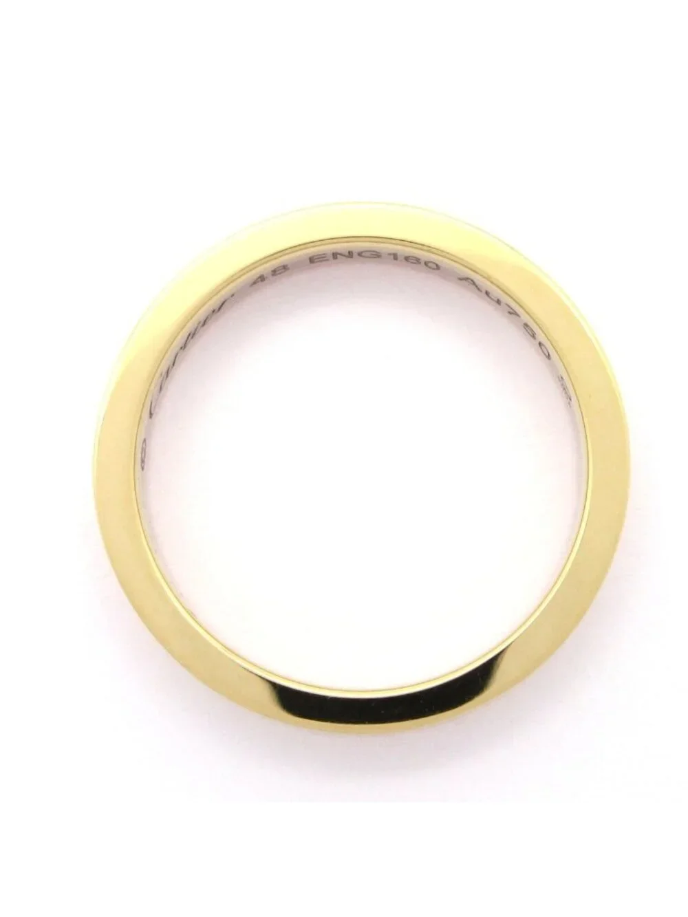 Cartier Ring 48 Trinity Louis Vendome Wedding 18k Diamond Full